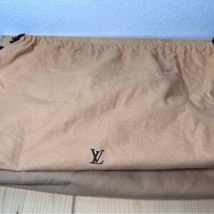 Louis Vuitton Beige Dust Bag